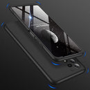 For Samsung Galaxy A32 4G GKK Three Stage Splicing Full Coverage PC Case(Black)