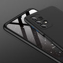 For Samsung Galaxy A32 4G GKK Three Stage Splicing Full Coverage PC Case(Black)