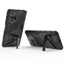 For Xiaomi Redmi Note 10 Pro Punk Armor 2 in 1 PC + TPU Shockproof Case with Invisible Holder(Black)