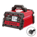 DEMUDA DC200 20A 12V / 24V Car Battery Charger Intelligent Pulse Repair Type Lead-acid Battery, Plug Type:AU Plug(Red)