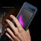 For Samsung Galaxy Fold 5G / Fold 4G Leather Texture + PC Full Coverge Folding Case(Red Cross Texture)