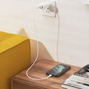 hoco N5 Favor Dual Ports PD 20W USB-C / Type-C + QC 3.0 USB Travel Charger with USB-C / Type-C to 8 Pin Data Cable, EU Plug(Black)