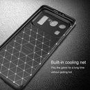 For Xiaomi Mi 11 Ultra Carbon Fiber Texture Shockproof TPU Case(Black)