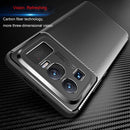 For Xiaomi Mi 11 Ultra Carbon Fiber Texture Shockproof TPU Case(Black)