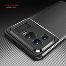 For Xiaomi Mi 11 Ultra Carbon Fiber Texture Shockproof TPU Case(Black)