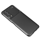 For vivo iQOO Z3 / Y72 5G Carbon Fiber Texture Shockproof TPU Case(Black)