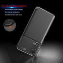 For vivo iQOO Z3 / Y72 5G Carbon Fiber Texture Shockproof TPU Case(Blue)