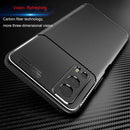 For vivo iQOO Z3 / Y72 5G Carbon Fiber Texture Shockproof TPU Case(Blue)