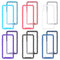 For Samsung Galaxy A32 4G Starry Sky Solid Color Series Shockproof PC + TPU Protective Case(Light Blue)