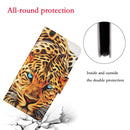 For iPhone SE (2020)/ 7 /8 Painted Pattern Horizontal Flip Leathe Case(Leopard)