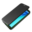 For Blackview BV6300 Pro Carbon Fiber Texture Horizontal Flip TPU + PC + PU Leather Case with Card Slot(Black)