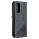 For Xiaomi Redmi Note 10 Pro Matching Color Crocodile Texture Horizontal Flip PU Leather Case with Wallet & Holder & Card Slots(Black)