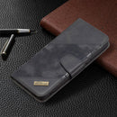 For Xiaomi Redmi Note 10 Pro Matching Color Crocodile Texture Horizontal Flip PU Leather Case with Wallet & Holder & Card Slots(Black)