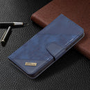 For Xiaomi Redmi Note 10 Pro Matching Color Crocodile Texture Horizontal Flip PU Leather Case with Wallet & Holder & Card Slots(Blue)
