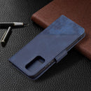 For Xiaomi Redmi Note 10 Pro Matching Color Crocodile Texture Horizontal Flip PU Leather Case with Wallet & Holder & Card Slots(Blue)