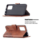 For Xiaomi Redmi Note 10 Pro Matching Color Crocodile Texture Horizontal Flip PU Leather Case with Wallet & Holder & Card Slots(Brown)