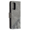 For Xiaomi Redmi Note 10 Pro Matching Color Crocodile Texture Horizontal Flip PU Leather Case with Wallet & Holder & Card Slots(Grey)