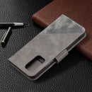 For Xiaomi Redmi Note 10 Pro Matching Color Crocodile Texture Horizontal Flip PU Leather Case with Wallet & Holder & Card Slots(Grey)