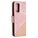 For Xiaomi Redmi Note 10 Pro Matching Color Crocodile Texture Horizontal Flip PU Leather Case with Wallet & Holder & Card Slots(Rose Gold)