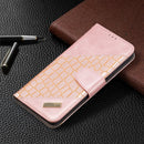 For Xiaomi Redmi Note 10 Pro Matching Color Crocodile Texture Horizontal Flip PU Leather Case with Wallet & Holder & Card Slots(Rose Gold)