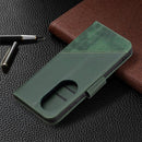 For Huawei P50 Pro Matching Color Crocodile Texture Horizontal Flip PU Leather Case with Wallet & Holder & Card Slots(Green)
