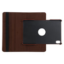 For Lenovo Tab P11 / Tab P11 5G Litchi Texture Horizontal Flip 360 Degrees Rotation Leather Case with Holder(Brown)