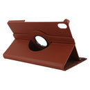 For Lenovo Tab P11 / Tab P11 5G Litchi Texture Horizontal Flip 360 Degrees Rotation Leather Case with Holder(Brown)