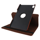 For Lenovo Tab P11 / Tab P11 5G Litchi Texture Horizontal Flip 360 Degrees Rotation Leather Case with Holder(Brown)