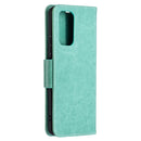 For Xiaomi Redmi Note 10 Pro Two Butterflies Embossing Pattern Horizontal Flip Leather Case with Holder & Card Slot & Wallet & Lanyard(Green)
