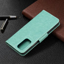 For Xiaomi Redmi Note 10 Pro Two Butterflies Embossing Pattern Horizontal Flip Leather Case with Holder & Card Slot & Wallet & Lanyard(Green)