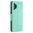 For Samsung Galaxy A32 4G Litchi Texture Pure Color Horizontal Flip Leather Case with Holder & Card Slots & Wallet & Lanyard(Green)