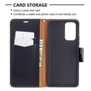 For Xiaomi Redmi Note 10 Pro Litchi Texture Pure Color Horizontal Flip Leather Case with Holder & Card Slots & Wallet & Lanyard(Black)