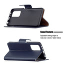 For Xiaomi Redmi Note 10 Pro Litchi Texture Pure Color Horizontal Flip Leather Case with Holder & Card Slots & Wallet & Lanyard(Dark Blue)