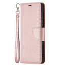 For Xiaomi Redmi Note 10 Pro Litchi Texture Pure Color Horizontal Flip Leather Case with Holder & Card Slots & Wallet & Lanyard(Rose Gold)