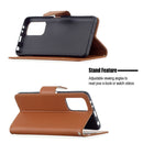 For Xiaomi Redmi Note 10 Pro Litchi Texture Pure Color Horizontal Flip Leather Case with Holder & Card Slots & Wallet & Lanyard(Brown)