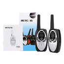 1 Pair RETEVIS RT628 0.5W US Frequency 462.550-467.7125MHz 22CHS Handheld Children Walkie Talkie(White)
