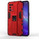For OPPO Reno5 5G / 4G Supersonic PC + TPU Shock-proof Protective Case with Holder(Red)