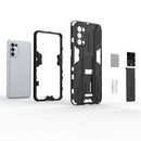 For OPPO Reno5 5G / 4G Supersonic PC + TPU Shock-proof Protective Case with Holder(Red)