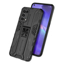 For OPPO Reno5 5G / 4G Supersonic PC + TPU Shock-proof Protective Case with Holder(Gray)