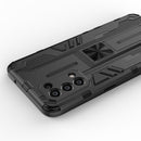 For OPPO Reno5 5G / 4G Supersonic PC + TPU Shock-proof Protective Case with Holder(Silver)