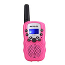 1 Pair RETEVIS RT388 0.5W EU Frequency 446MHz 8CHS Handheld Children Walkie Talkie(Pink)