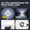 M5 H7 2 PCS DC9-36V / 25W / 6000K / 2500LM IP68 Waterproof Car LED Headlight(Cold White Light)