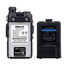 RETEVIS RT-5RV 136-174Mhz + 400-520Mhz 128CHS Two-segment Handheld Walkie Talkie US Plug