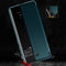 For Samsung Galaxy S20 FE Side Window View Shockproof Horizontal Flip Leather Case(Green)
