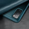 For Samsung Galaxy S20 FE Side Window View Shockproof Horizontal Flip Leather Case(Green)