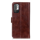 For Xiaomi Poco M3 Pro 4G / Poco M3 Pro 5G / Redmi Note 10 5G Retro Crazy Horse Texture Horizontal Flip Leather Case with Holder & Card Slots & Photo Frame & Wallet(Brown)