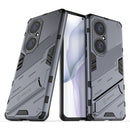 For Huawei P50 Pro Punk Armor 2 in 1 PC + TPU Shockproof Case with Invisible Holder(Grey)