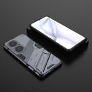 For Huawei P50 Pro Punk Armor 2 in 1 PC + TPU Shockproof Case with Invisible Holder(Grey)