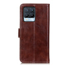 For OPPO Realme 8 / 8 Pro Retro Crazy Horse Texture Horizontal Flip Leather Case with Holder & Card Slots & Photo Frame & Wallet(Brown)