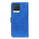 For OPPO Realme 8 / Realme 8 Pro Crocodile Texture Horizontal Flip Leather Case with Holder & Card Slots & Wallet(Blue)